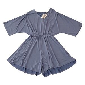 Bluheaven Periwinkle Blue Romper‎